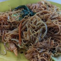 XinZhou Bee Hoon. Consider huge portion at Bishan Vegetarian 碧山素食 in Central Singapore