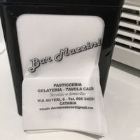 Adress of the place   at Bar Mazzini in Catania