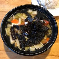 Seaweed veggie soup at Zi Zai Vegetarian 自在齋 - Yishun in North Singapore