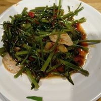 Fried Kang Kong at Zi Zai Vegetarian 自在齋 - Yishun in North Singapore