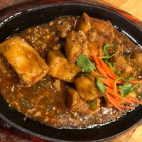 Hot Plate Beancurd  at Zi Zai Vegetarian 自在齋 - Yishun in North Singapore