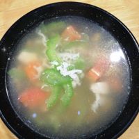 Bittergourd soup at Zi Zai Vegetarian 自在齋 - Yishun in North Singapore
