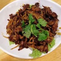 Ginger duck at Zi Zai Vegetarian 自在齋 - Yishun in North Singapore