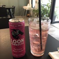 Kombucha to drink  at Carrots n' Dates in Cornwall