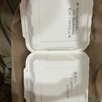 5 STARS! Everything was amazing and it was one of the best tomato sauces I’ve ever had. The poutine is herbal, as in maybe rosemary or thyme spices.  at Carrots n' Dates in Cornwall