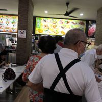 Stall front  at Zhen Xin Vegetarian 真心素食 in Northeast Singapore