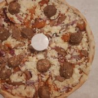 Mighty vegan at Caprinos Pizza in Redditch