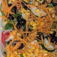 Salad at Olga's - The Italian Corner in Livingstone