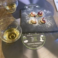 Grappa and dessert vegana  at New Bridge Sprizza in Florence