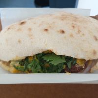 Sieht kleiner aus als es ist, man wird definitiv satt! at Namiks Kitchen in Karlsruhe