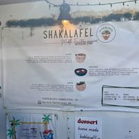 Menu 12/23  at Shakalafel in Kapaa