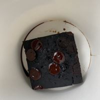 Black bean brownie  #Veganuary at Sala - Avenue K in Kuala Lumpur