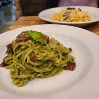 Pesto and Alfredo at Lilla in Portland