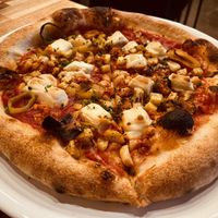 wonderful pizza.  at Lilla in Portland