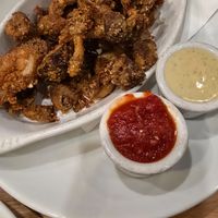 Fried mushroom at Lilla in Portland