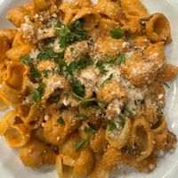 Tomato pesto orecchiette   #Veganuary at Lilla in Portland