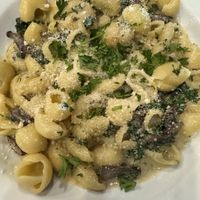 Spicy Alfredo orecchiette  #Veganuary at Lilla in Portland