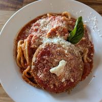 Chicken Parmesan at Lilla in Portland
