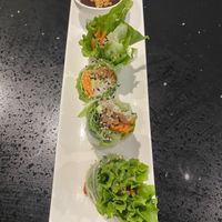 Salad rolls  at Viet Family - The Vegan House in Vancouver