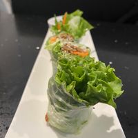 Salad rolls  at Viet Family - The Vegan House in Vancouver