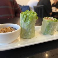 Summer rolls   at Viet Family - The Vegan House in Vancouver