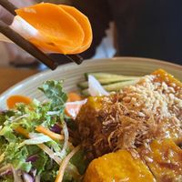 Tofu bowl  at Viet Family - The Vegan House in Vancouver