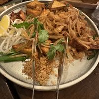 Pad thai  at Viet Family - The Vegan House in Vancouver