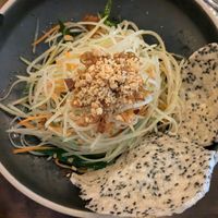 Papaya salad at Viet Family - The Vegan House in Vancouver