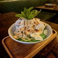 Pandam Rice and Coconut Icecream at Viet Family - The Vegan House in Vancouver