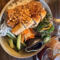 Bun sai gon vermicelli bowl   at Viet Family - The Vegan House in Vancouver