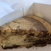 Vegan zebra cake   at Mercado Biológico in Terceira
