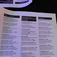 Menu 1 at Fress  in Manchester