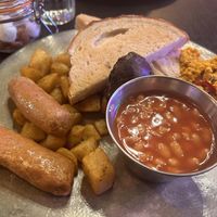 Full vegan breakfast   at Fress  in Manchester