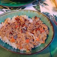 Pulled pork stew at Yes It Is Vegan II - Liszt Ferenc Tér in Budapest