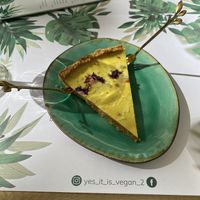 Lemon tart   at Yes It Is Vegan II - Liszt Ferenc Tér in Budapest
