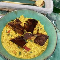 Omelette with bacon   at Yes It Is Vegan II - Liszt Ferenc Tér in Budapest