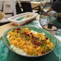 Vegan Paprikash at Yes It Is Vegan II - Liszt Ferenc Tér in Budapest