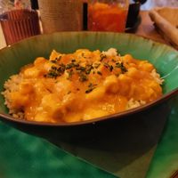 Almost chicken paprikash at Yes It Is Vegan II - Liszt Ferenc Tér in Budapest