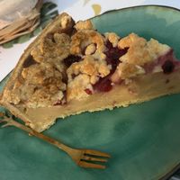 Cheesecake - was good  at Yes It Is Vegan II - Liszt Ferenc Tér in Budapest