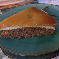 Carrott Cake was grear  at Yes It Is Vegan II - Liszt Ferenc Tér in Budapest