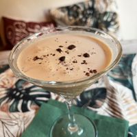 Virgin Espresso Martini  at Yes It Is Vegan II - Liszt Ferenc Tér in Budapest