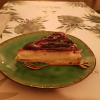Cheesecake at Yes It Is Vegan II - Liszt Ferenc Tér in Budapest