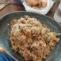 Vegan fried rice at Camile in Navan