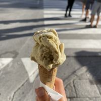 Vegan pistachio (this was €3)  at Gelateria Paniko in Lucca