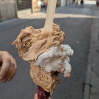Nuts and coco at Gelateria Paniko in Lucca