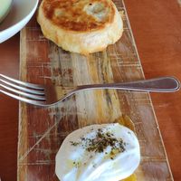 Potato torte at Savor in San Francisco