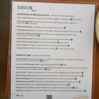  at Savor in San Francisco