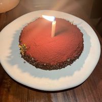 anniversary cake  at Encanto in Lisbon