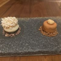 An amazing surprise at the end of the meal  at Encanto in Lisbon