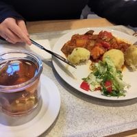 Thüringer Klöße at The Museum Cafe in Berlin